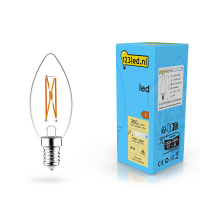 123inkt 123led E14 Filament led-lamp kaars dimbaar 2.5w (25w)  LDR02068