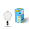 123led E14 led-lamp kogel mat dimbaar 2700K 4.5W (40W)