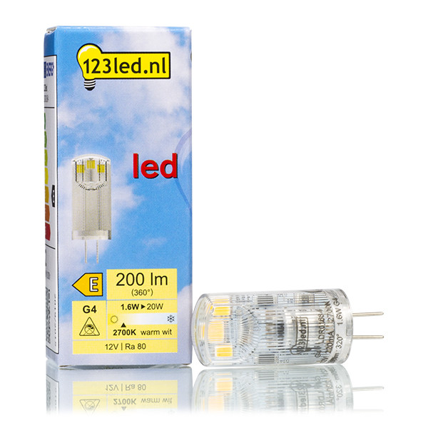 123inkt 123led G4 led-capsule 1.6W (20W)  LDR01684 - 1