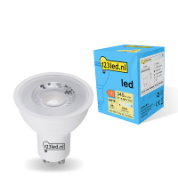 123inkt 123led GU10 led-spot glas 2700K 4.5W (50W)  LDR01724