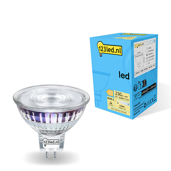 123inkt 123led GU5.3 led-spot 2.2W (23W)  LDR01740 - 1