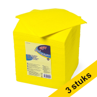 Aanbieding: 3x Multy sopdoeken 38 x 40 cm geel (50 stuks)