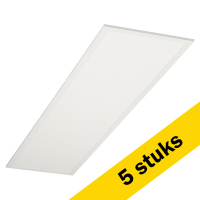 Aanbieding: 5x 123led paneel 30x120 cm helder wit | 4000K | 4000 lumen (40W)