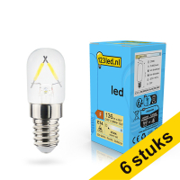 Aanbieding: 6x 123led E14 filament led-lamp capsule 1.5w (15w)