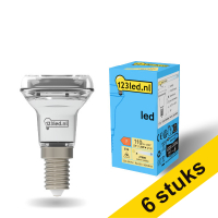 Aanbieding: 6x 123led E14 led-lamp reflector R39 1.5W (21W)