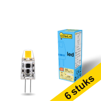 Aanbieding: 6x 123led G4 led-capsule dimbaar 1W (10W)