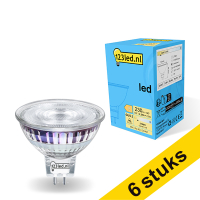 Aanbieding: 6x 123led GU5.3 led-spot 2.2W (23W)