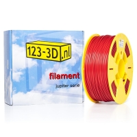 123inkt Filament rood 2,85 mm ABS 1 kg Jupiter serie (123-3D huismerk)  DFA11021