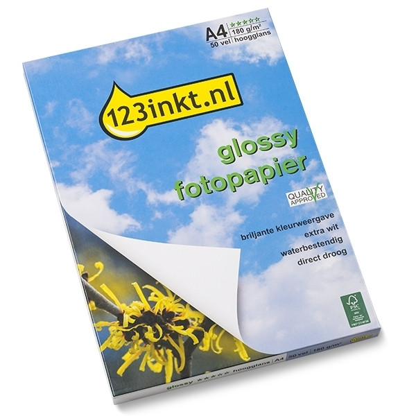 Glossy fotopapier 180 A4 (50 vel) FSC(R)