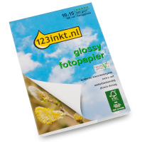 123inkt Glossy hoogglans fotopapier 245 grams 10 x 15 cm (100 vel) FSC® C13S041765C Q8692AC 064080