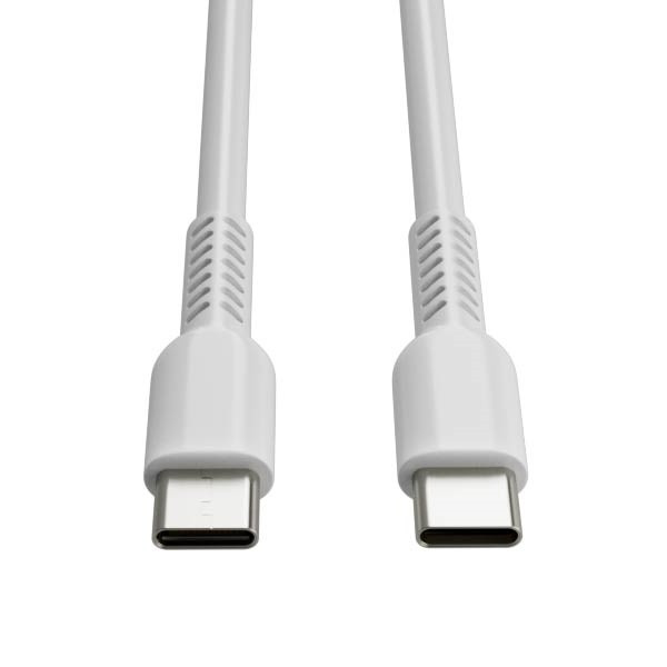 123inkt USB-C naar USB-C 2.0 oplaadkabel wit (2 meter) MLL82ZM/AC 302267 - 1