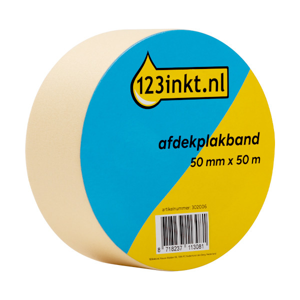 123inkt afdekplakband 50 mm x 50 m 04323-00044-00C 302006 - 1