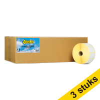 123inkt huismerk vervangt Aanbieding: 3x Zebra Z-Select 2000D label (800262-125) 57 x 32 mm (12 rollen)  650712