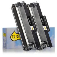 123inkt huismerk vervangt Brother TN-2420BK toner zwart dubbelpak TN2420TWINC 051333