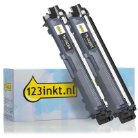 123inkt huismerk vervangt Brother TN-242BK toner zwart dubbelpak