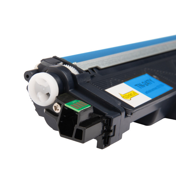 123inkt huismerk vervangt Brother TN-247C toner cyaan hoge capaciteit TN247CC 051179 - 4