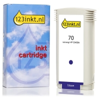 123inkt huismerk vervangt HP 70 (C9458A) inktcartridge blauw C9458AC 030845