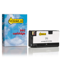 123inkt huismerk vervangt HP 711 (CZ129A) inktcartridge zwart