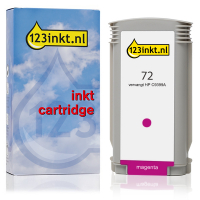 123inkt huismerk vervangt HP 72 (C9399A) inktcartridge magenta