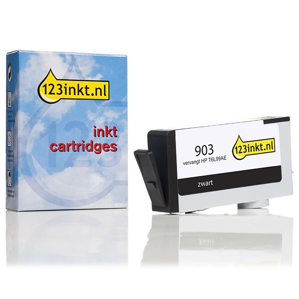 123inkt huismerk vervangt HP 903 (T6L99AE) inktcartridge zwart T6L99AEC 044581 - 1