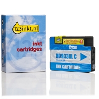 123inkt huismerk vervangt HP 933XL (CN054AE) inktcartridge cyaan hoge capaciteit CN054AEC 044149