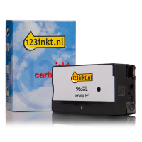 123inkt huismerk vervangt HP 963XL (3JA30AE) inktcartridge zwart hoge capaciteit 3JA30AEC 055383