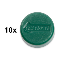 123inkt magneten 20 mm groen (10 stuks) 6162055C 301263