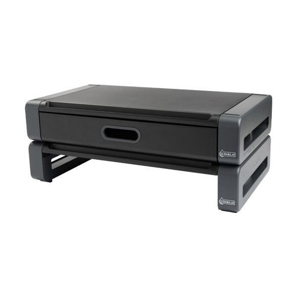 123inkt monitorstandaard zwart/grijs  302203 - 2