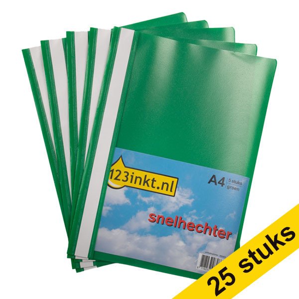 123inkt snelhechter groen A4 (25 stuks) K-22037C 300548 - 1