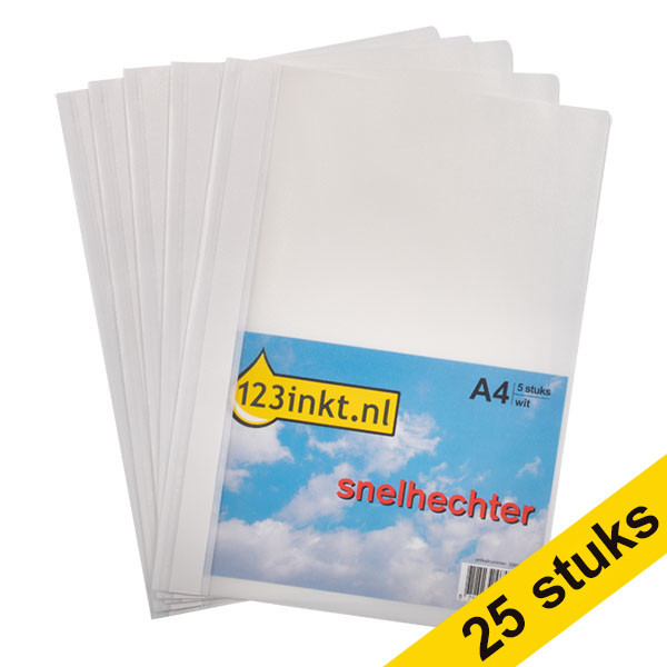 123inkt snelhechter wit A4 (25 stuks) K-22043C 300550 - 1