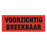 123inkt waarschuwingsetiketten Voorzichtig breekbaar (500 etiketten) 76820 302260