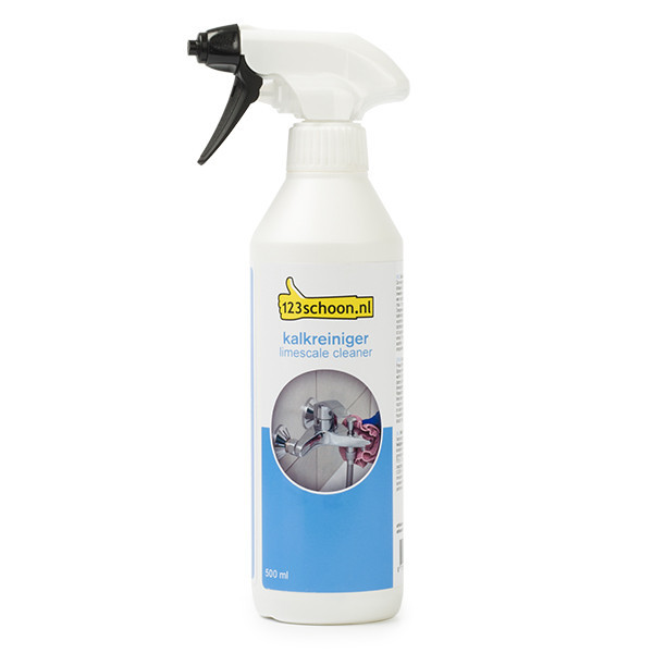 123schoon kalkreiniger schuimspray (500 ml) SAN00143C SCI00112C SHG00040C SHG00178C SHG00374C SDR06004 - 1