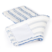 123schoon microvezel doek blauw-wit voor vloerwisser  SDR00038