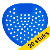 123schoon urinoirmatjes kersen geur blauw (20 stuks)  SDR05202