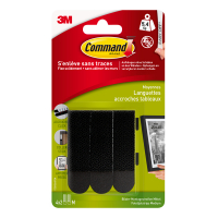 3M Command zelfklevende fotolijststrips zwart medium (4 stuks) 17201BLK 214502