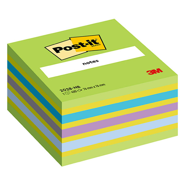 3M Post-it notes kubus neongroen 76 x 76 mm 2028NB 201328 - 1