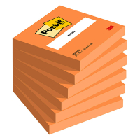 3M Post-it notes neon-oranje 76 x 76 mm 654NORA 201496