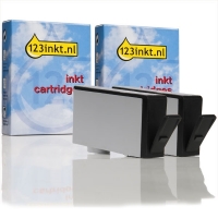 Aanbieding: 123inkt huismerk vervangt 2 x HP 920 inktcartridge zwart  160108