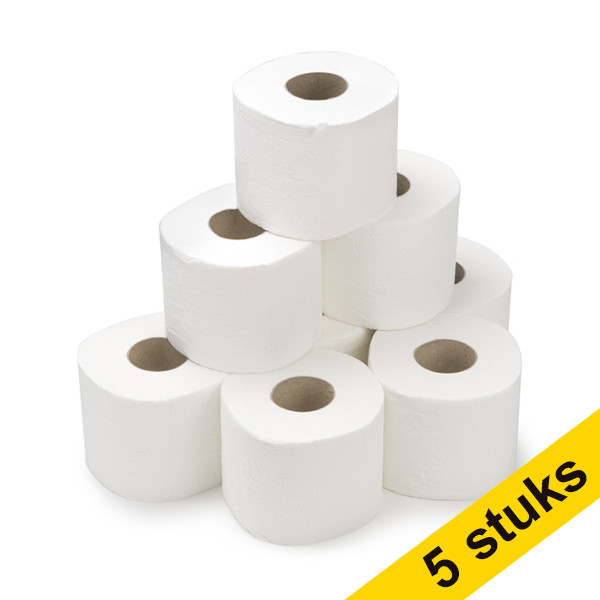 Aanbieding: 123schoon toiletpapier 3-laags 40 rollen geschikt voor Tork T4 dispenser  SDR06026 - 1