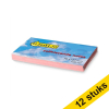 Aanbieding: 12 x 123inkt zelfklevende notes roze 76 x 127 mm