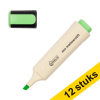 Aanbieding: 12x 123inkt eco markeerstift groen