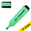 Aanbieding: 12x 123inkt markeerstift pastelgroen