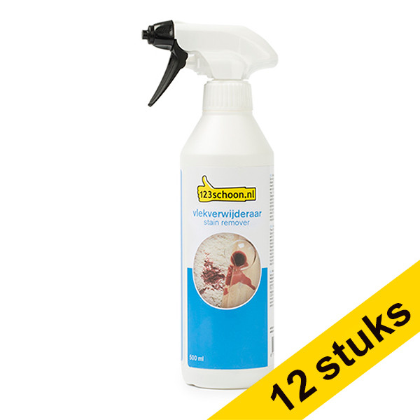 Aanbieding: 12x 123schoon Super Vlekverwijderaar spray (500 ml)  SDR06001 - 1