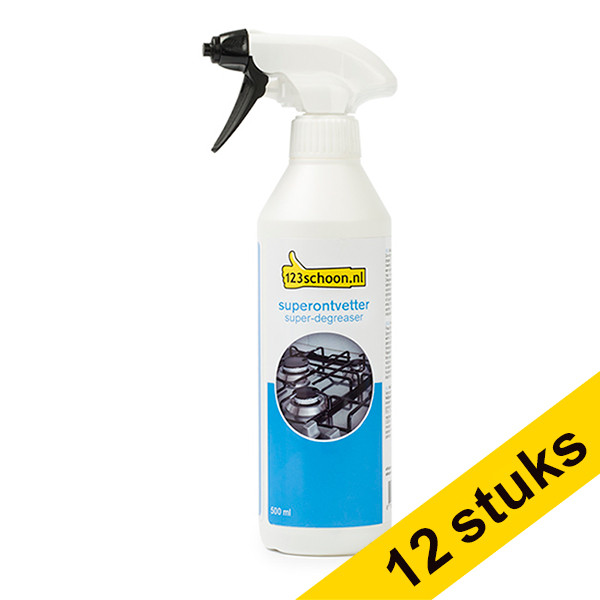 Aanbieding: 12x 123schoon Superontvetter (500 ml)  SDR06015 - 1