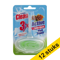 Aanbieding: 12x At Home Clean toiletblok Pine (40 gram)