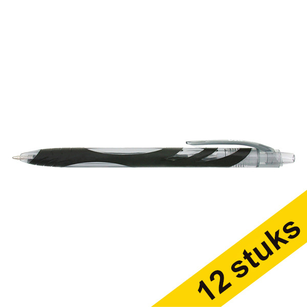 Aanbieding: 12x Zebra OLA balpen zwart  423812 - 1