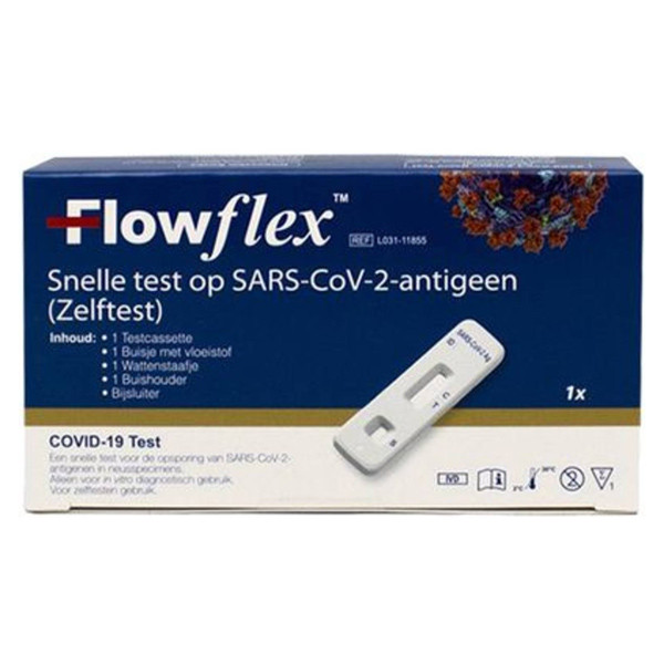 Aanbieding: 25x Acon Biotech Flowflex SARS-CoV-2 Antigeen zelftest  SAC00005 - 1