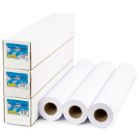 Aanbieding: 3x 123inkt Matt Coated paper roll 610 mm (24 inch) x 30 m (180 grams)