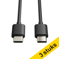 Aanbieding: 3x 123inkt USB-C naar USB-C kabel (0,5 meter)