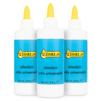 Aanbieding: 3x 123inkt alleslijm flacon (200 ml)  301064